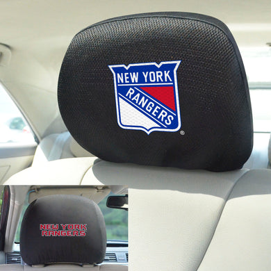 New York Rangers Set of 2 Headrest Covers
