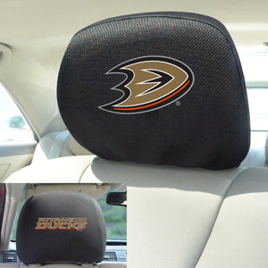 Anaheim Ducks Set of 2 Headrest Covers