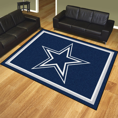 Dallas Cowboys Plush Area Rugs -  8'x10'