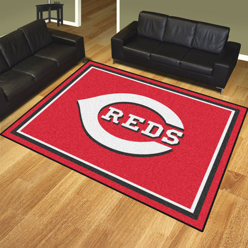 Cincinnati Reds Plush Rug - 8'x10'