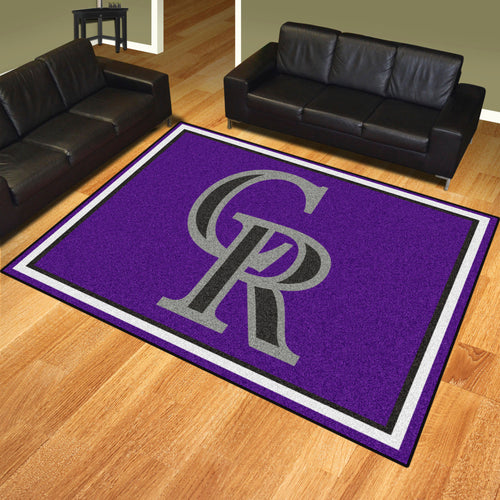 Colorado Rockies Plush Rug - 8'x10'