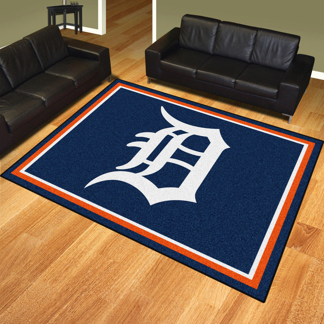 Detroit Tigers Plush Rug - 8'x10'