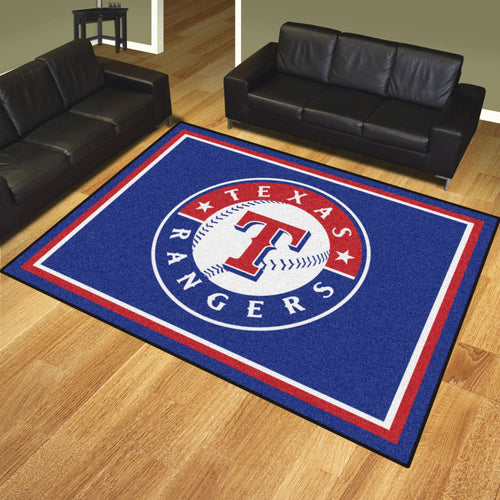 Texas Rangers Plush Rug - 8'x10'