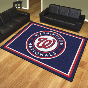 Washington Nationals Plush Rug - 8'x10'