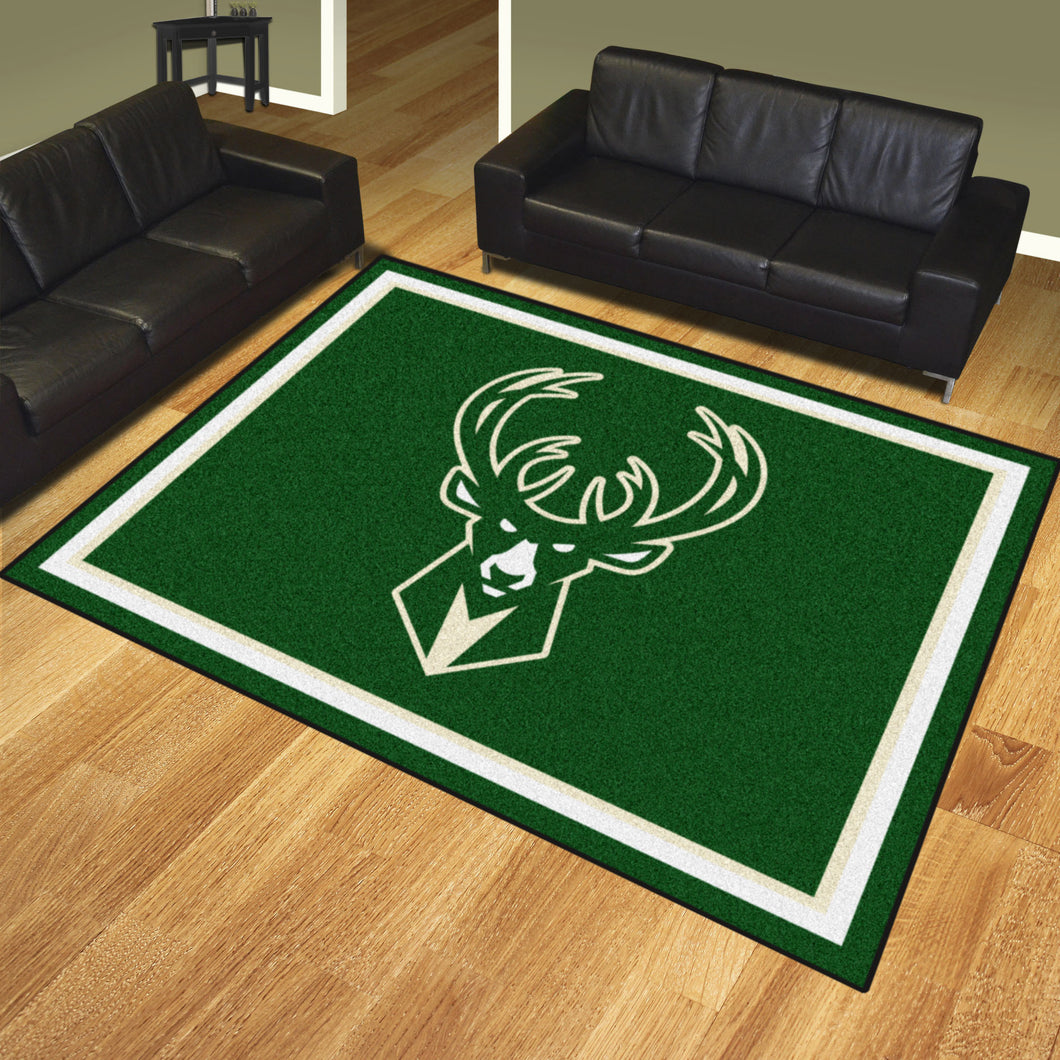  Milwaukee Bucks Plush Rug - 8'x10'