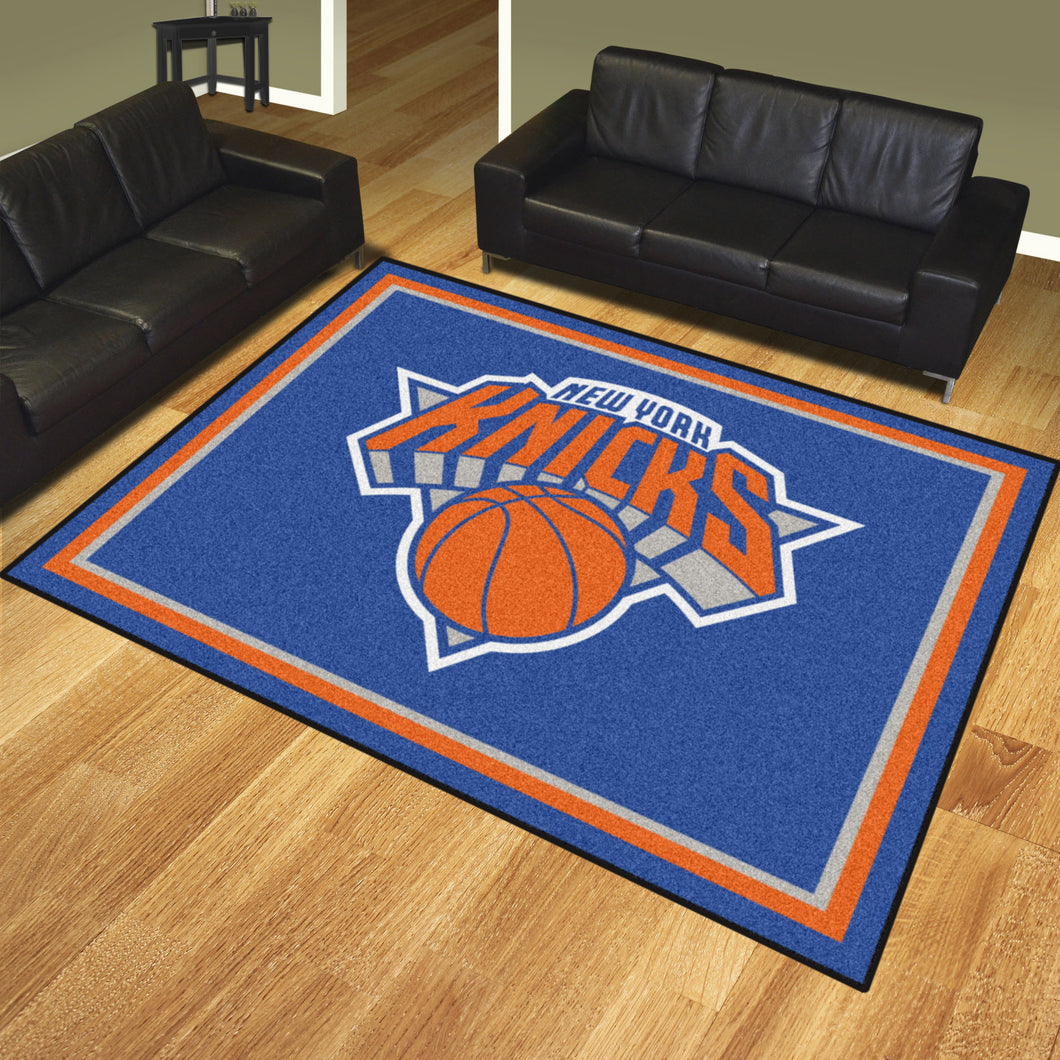  New York Knicks Plush Rug - 8'x10'