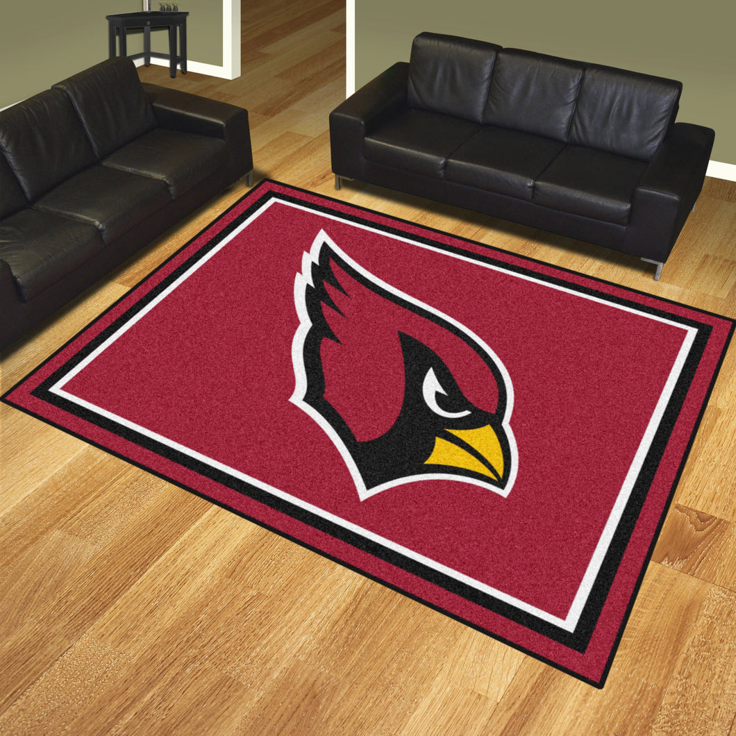 Arizona Cardinals Plush Area Rugs -  8'x10'