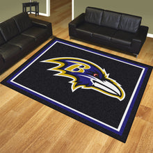Baltimore Ravens Plush Area Rugs -  8'x10'