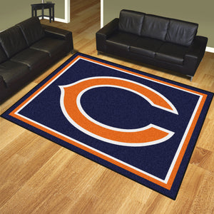 Chicago Bears Plush Area Rugs -  8'x10'