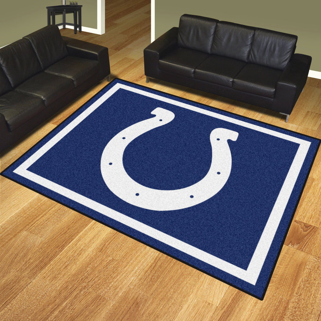 Indianapolis Colts Plush Area Rugs -  8'x10'