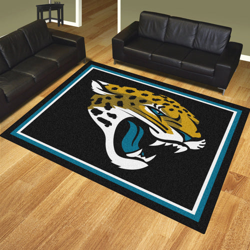 Jacksonville Jaguars Plush Area Rugs -  8'x10'