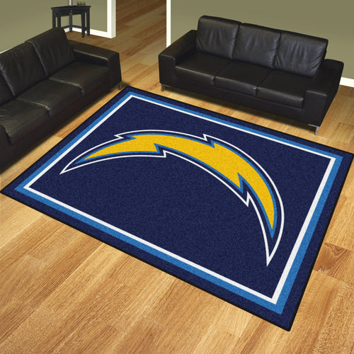 Los Angeles Chargers Plush Area Rugs -  8'x10'