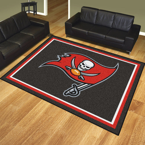 Tampa Bay Buccaneers Plush Area Rugs -  8'x10'