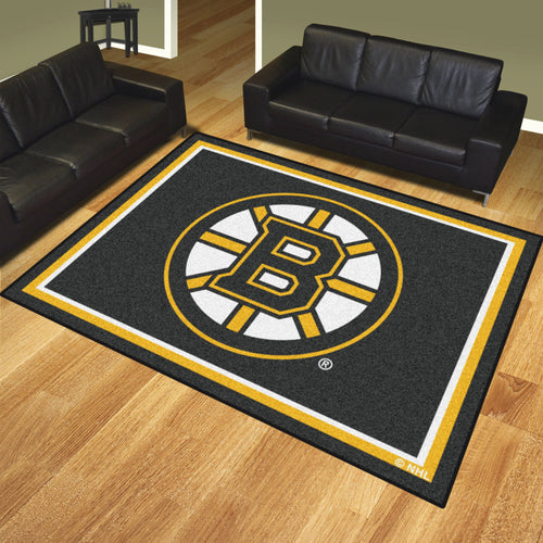 Boston Bruins Plush Rug - 8'x10'