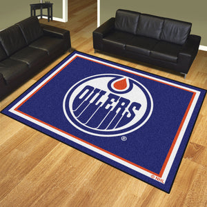 Edmonton Oilers Plush Rug - 8'x10'
