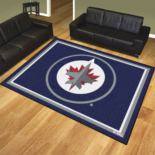 Winnipeg Jets Plush Rug - 8'x10'