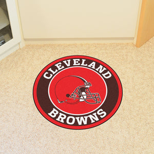 Cleveland Browns Round Mat - 27"