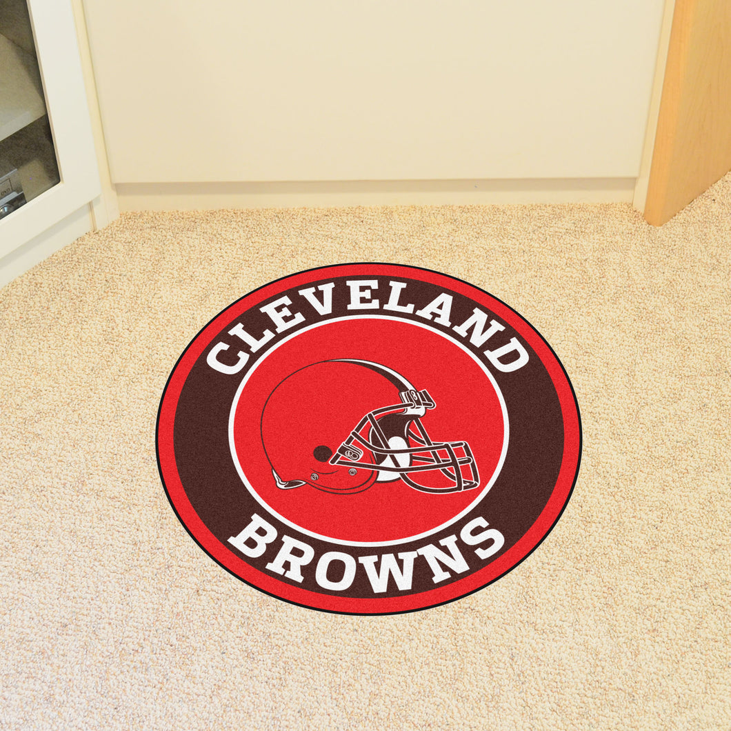 Cleveland Browns Round Mat - 27