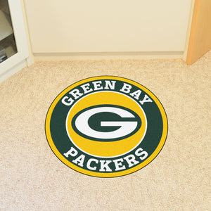 Green Bay Packers Round Mat - 27"