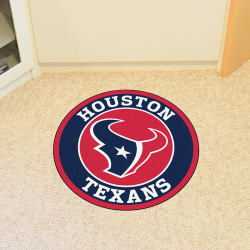 Houston Texans Round Mat - 27