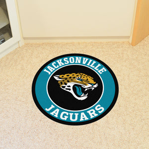 Jacksonville Jaguars Round Mat - 27"