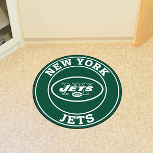  New York Jets Round Mat - 27"