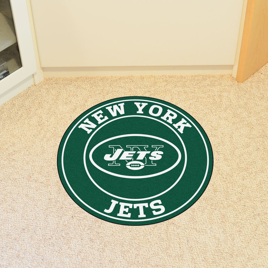  New York Jets Round Mat - 27