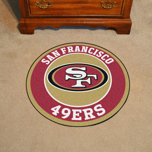 San Francisco 49ers Round Mat - 27