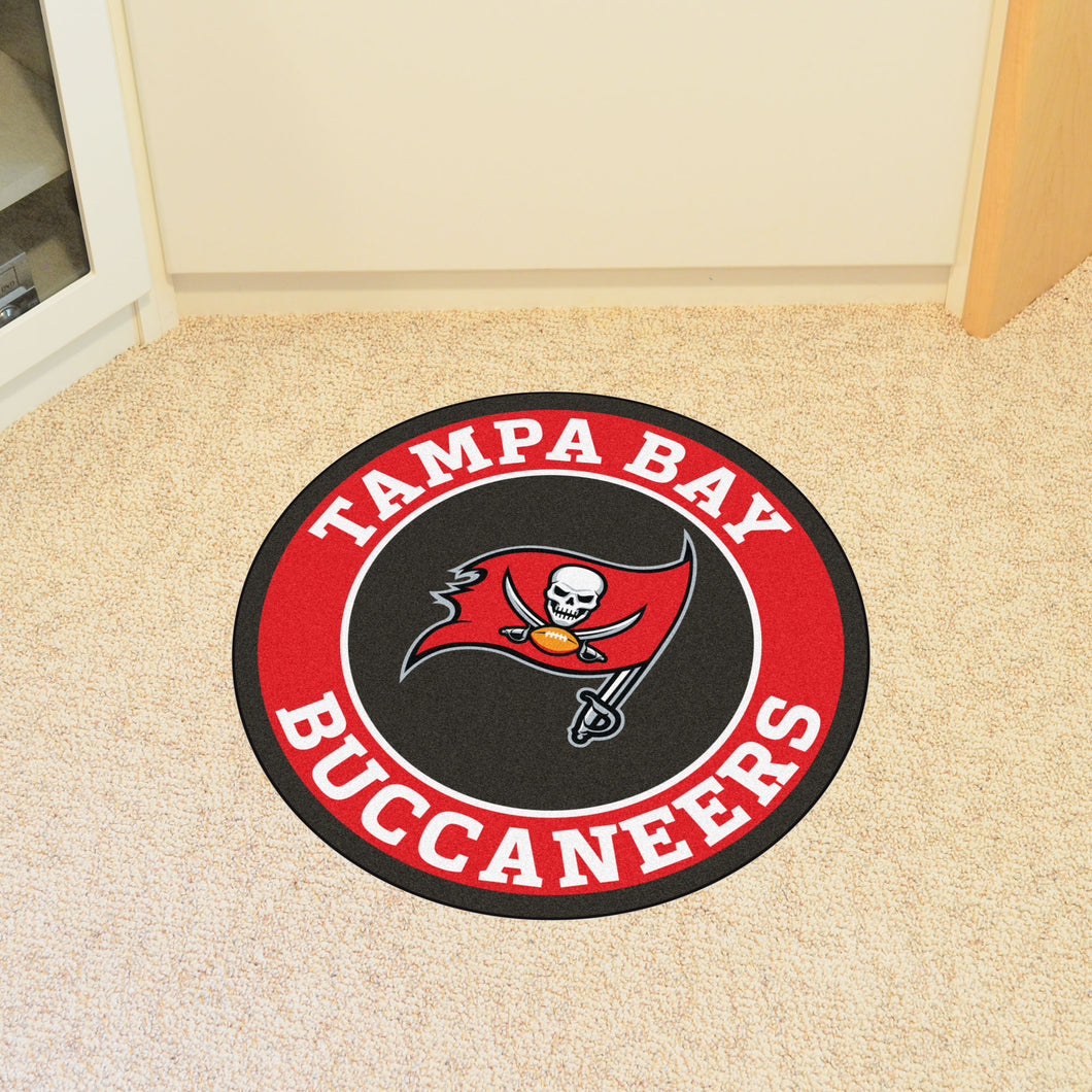  Tampa Bay Buccaneers Round Mat - 27