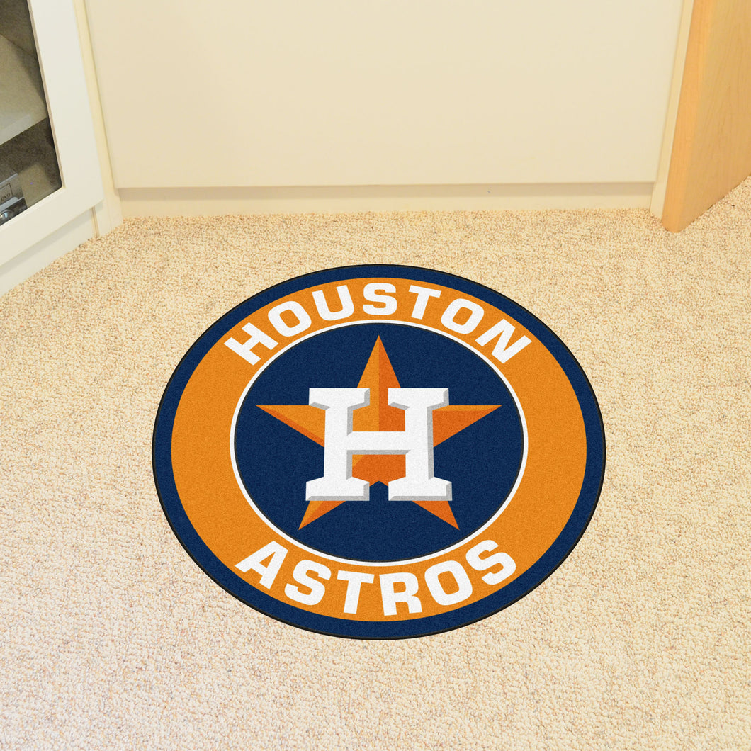 Houston Astros Logo Roundel Rug - 27