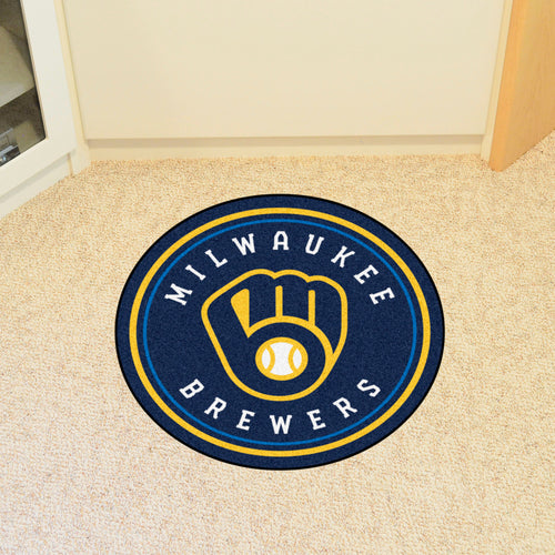 Milwaukee Brewers Roundel Rug - 27