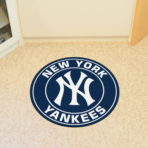 New York Yankees "NY" Roundel Rug - 27"