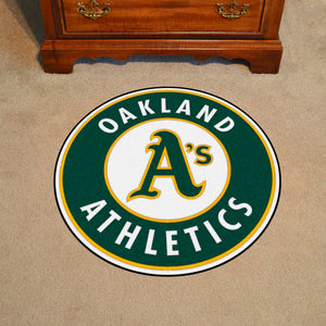 Oakland Athletics Elephant Roundel Rug - 27"