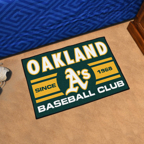 Oakland Athletics Baseball Club Starter Mat - 19