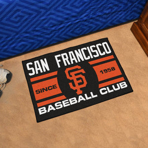 San Francisco Giants Baseball Club Rug