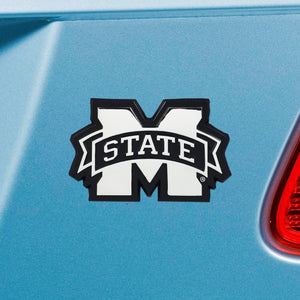 Mississippi State Bulldogs Chrome Auto Emblem
