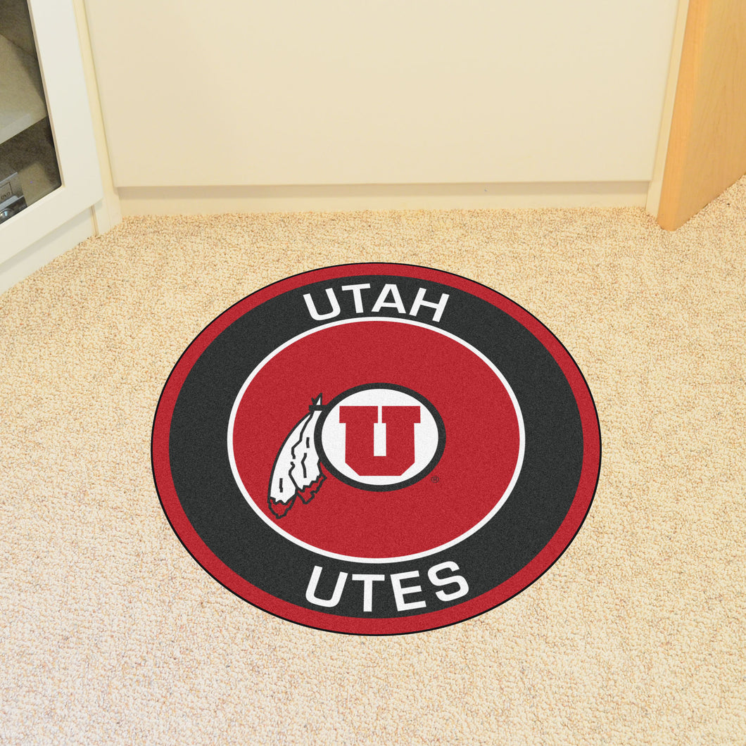 Utah Utes Roundel Rug - 27