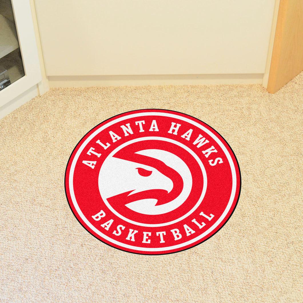 Atlanta Hawks Roundel Mat  - 27