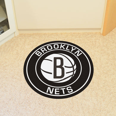Brooklyn Nets Roundel Mat  - 27