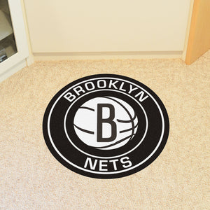 Brooklyn Nets Roundel Mat  - 27"