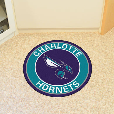 Charlotte Hornets Roundel Mat  - 27