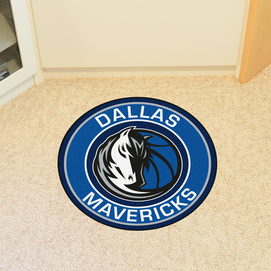 Dallas Mavericks Roundel Mat  - 27