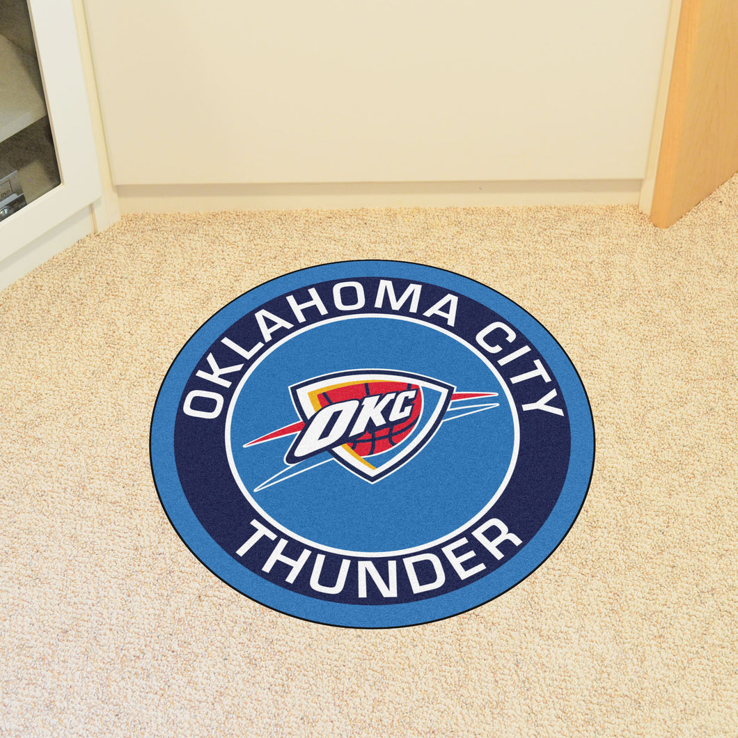 Oklahoma City Thunder Roundel Mat  - 27