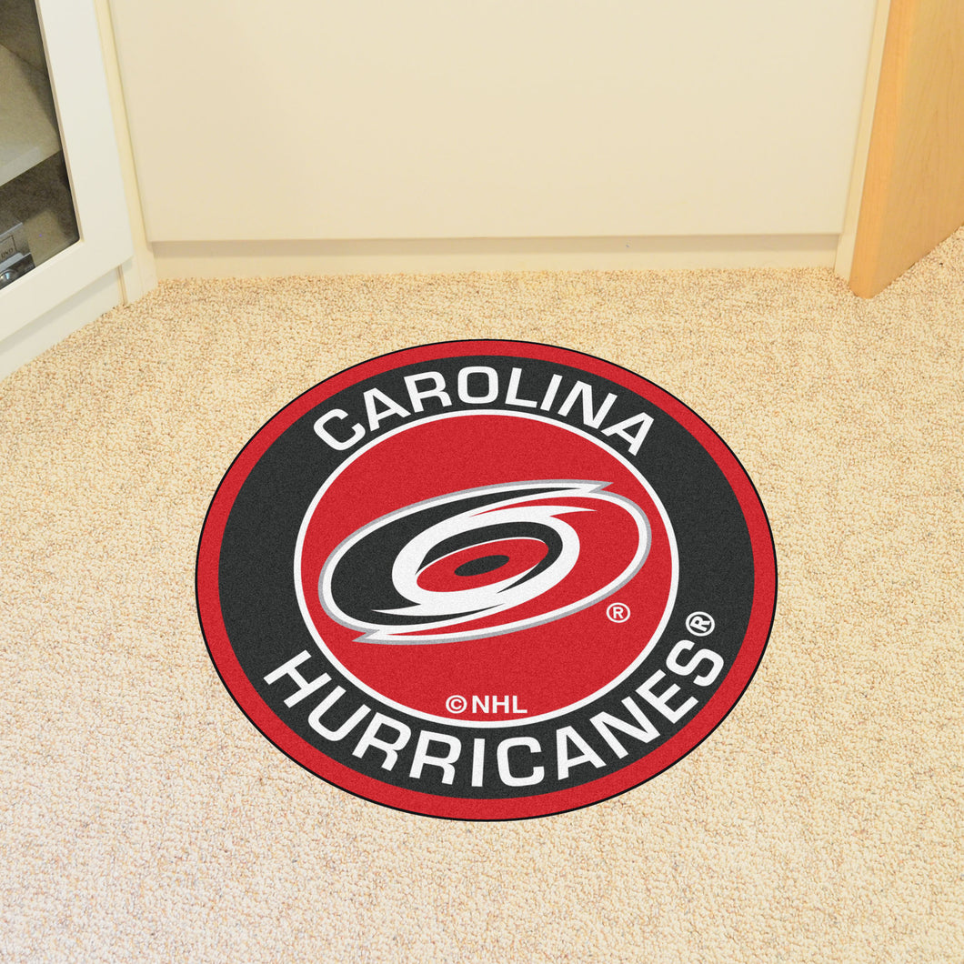 Carolina Hurricanes Roundel Rug - 27