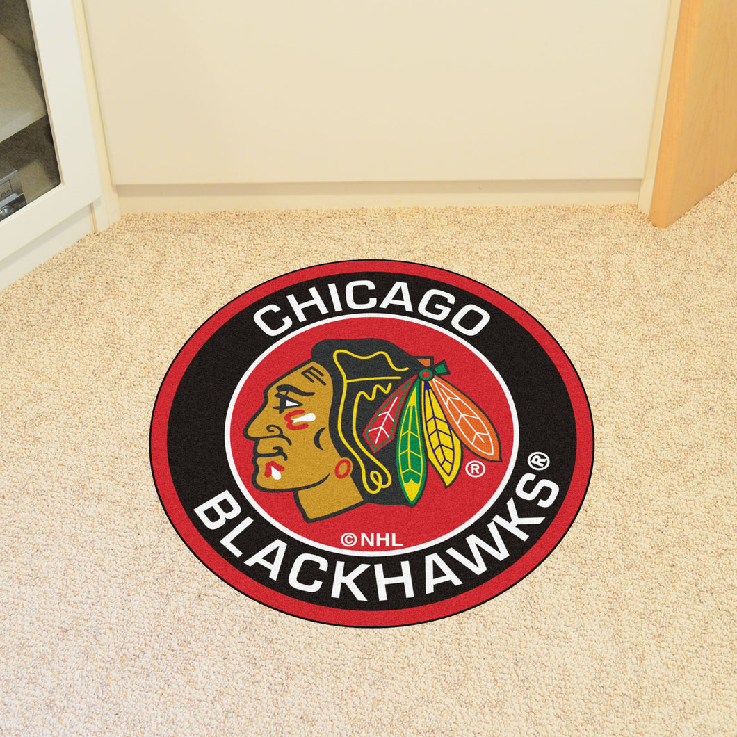 Chicago Blackhawks Roundel Rug - 27