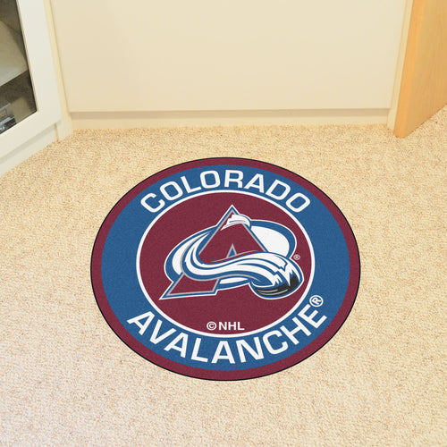 Colorado Avalanche Roundel Mat - 27