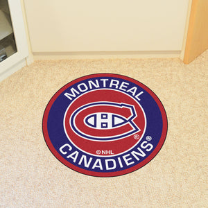 Montreal Canadiens Roundel Rug - 27"