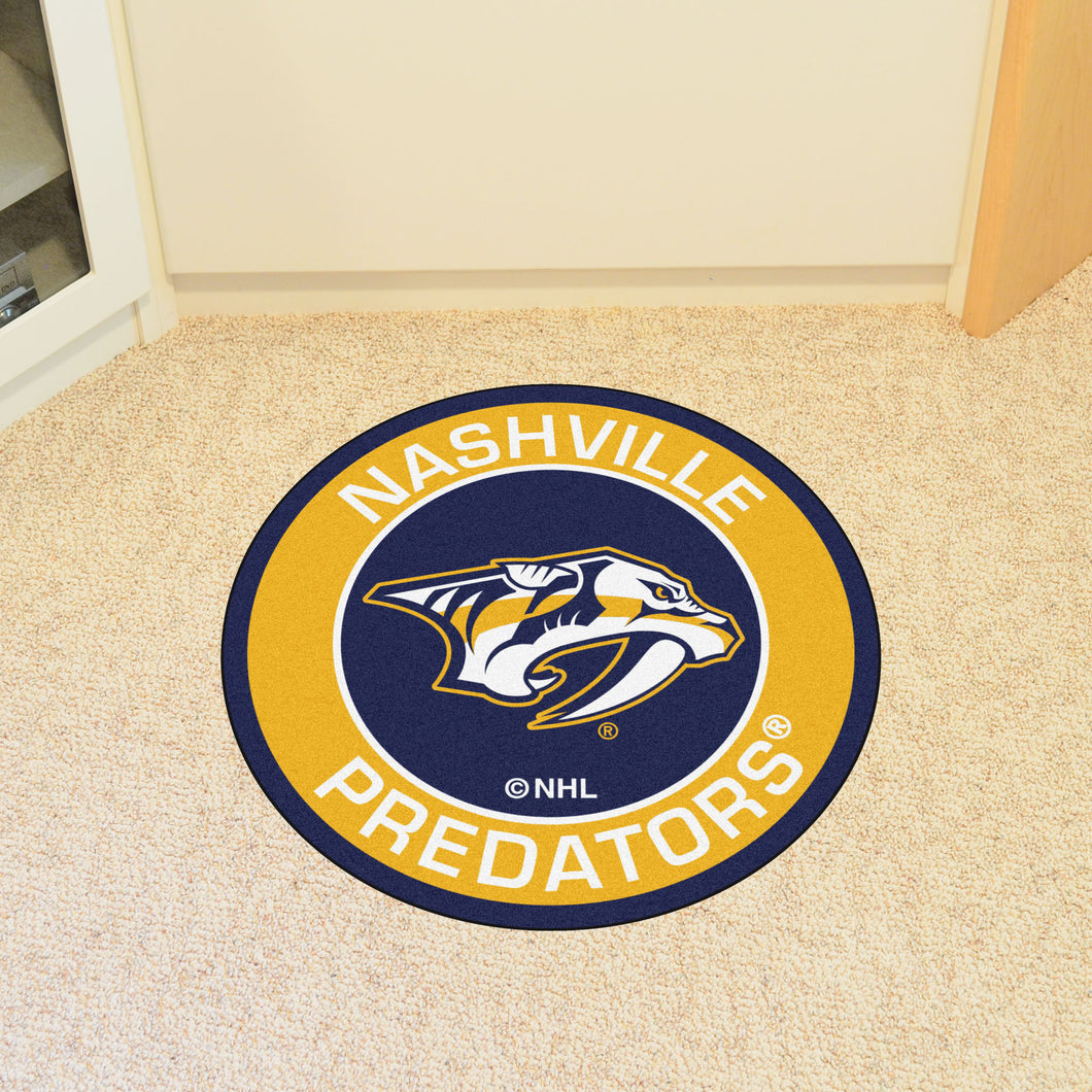 Nashville Predators Roundel Rug - 27