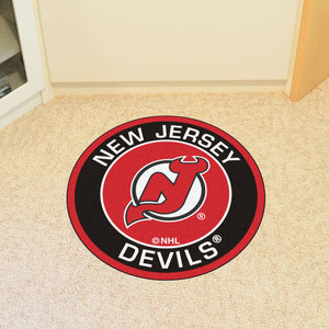New Jersey Devils Roundel Rug - 27"