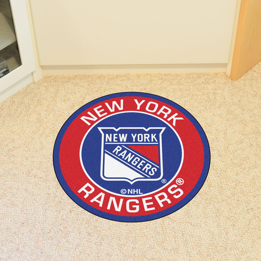 New York Rangers Roundel Rug - 27